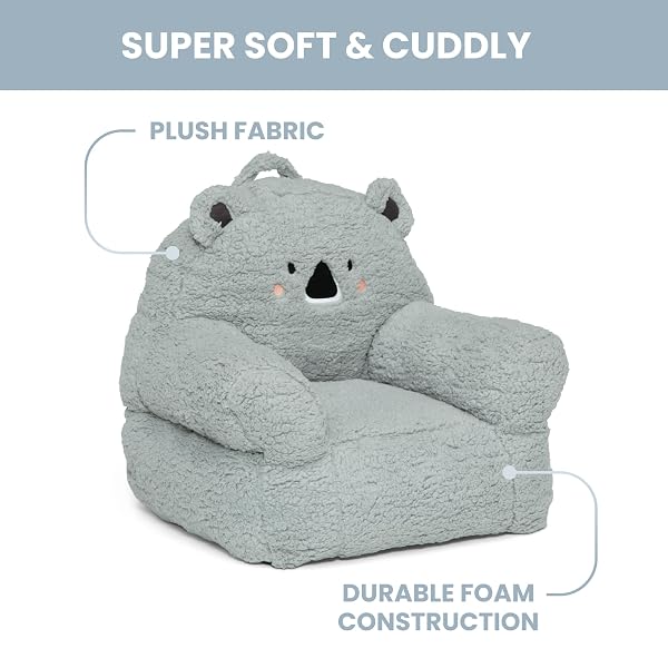 DELTA CHILDREN COZEE BUDDY CHAIR, KOALA