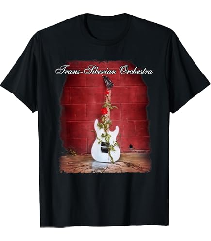 Amazon.com: Trans-Siberian Orchestra Guitar Globe T-Shirt