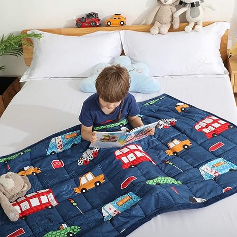 Amazon.com: Haowaner Minky Kids Weighted Blanket 7lbs 41 x 60 inches
