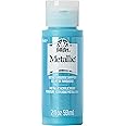 FolkArt Metallic Paint, 2 fl oz, Turquoise Shimmer