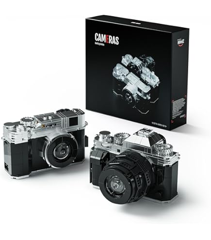 プレコ Nifeliz Plexoid BX-70 Camera Building Set for Adults, Vintage