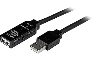 StarTech.com 35m USB 2.0 Active Extension Cable - M/F - USB Extension Cable - USB (M) to USB (F) - USB 2.0-115 ft - Active - 
