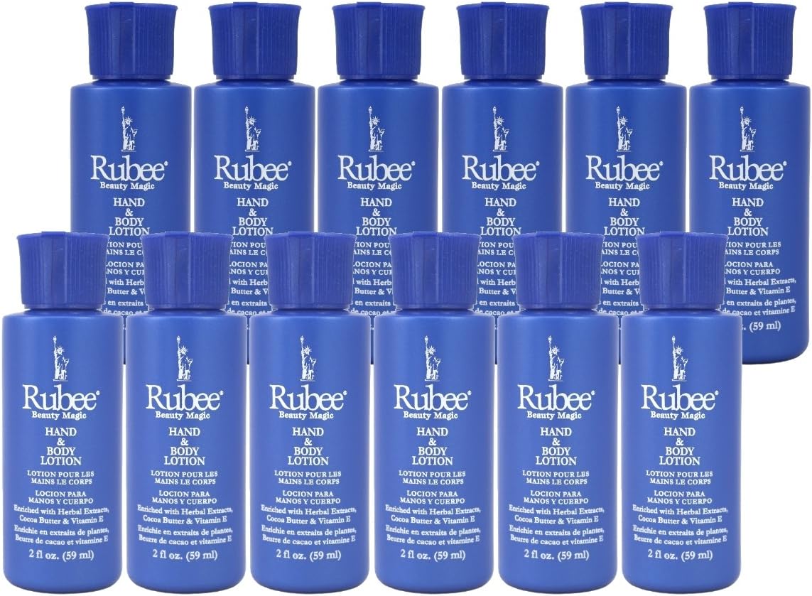 Rubee Hand & Body Lotion 2 oz. (Pack of 12)