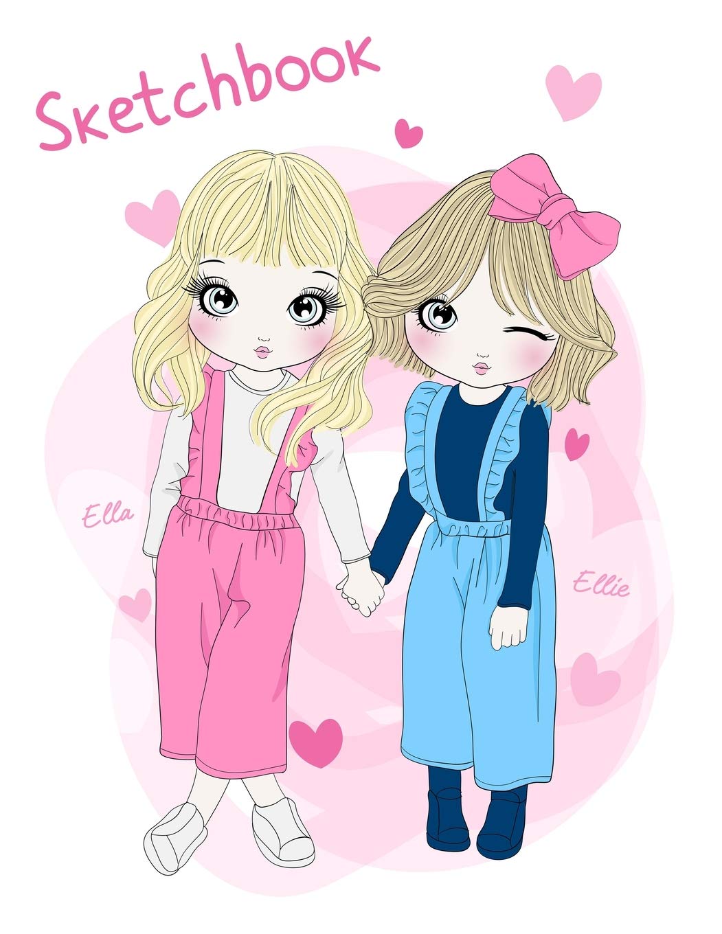 pix Cute Sister Drawing sketchbook cute twins sister ella and