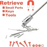 Toolwiz Magnetic Telescoping Pickup Tool 8 lb, 7.7-32 inch, LED Light view 3