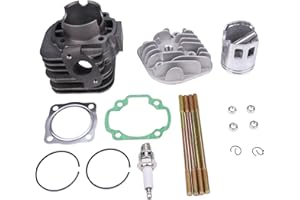 YQABLE Cylinder Rebuild Engine Top End Kit Compatible for Polaris Sportsman Predator Scrambler 90