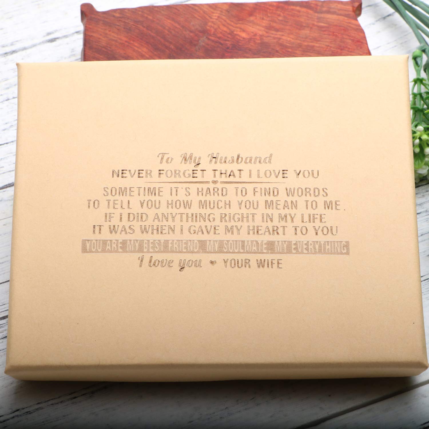 Mens Wallets,Minimalist Front Pocket RFID Biflod Leather Wallet for Husband,Speical Gift for Anniversary,Birthday. (1 PIECE)