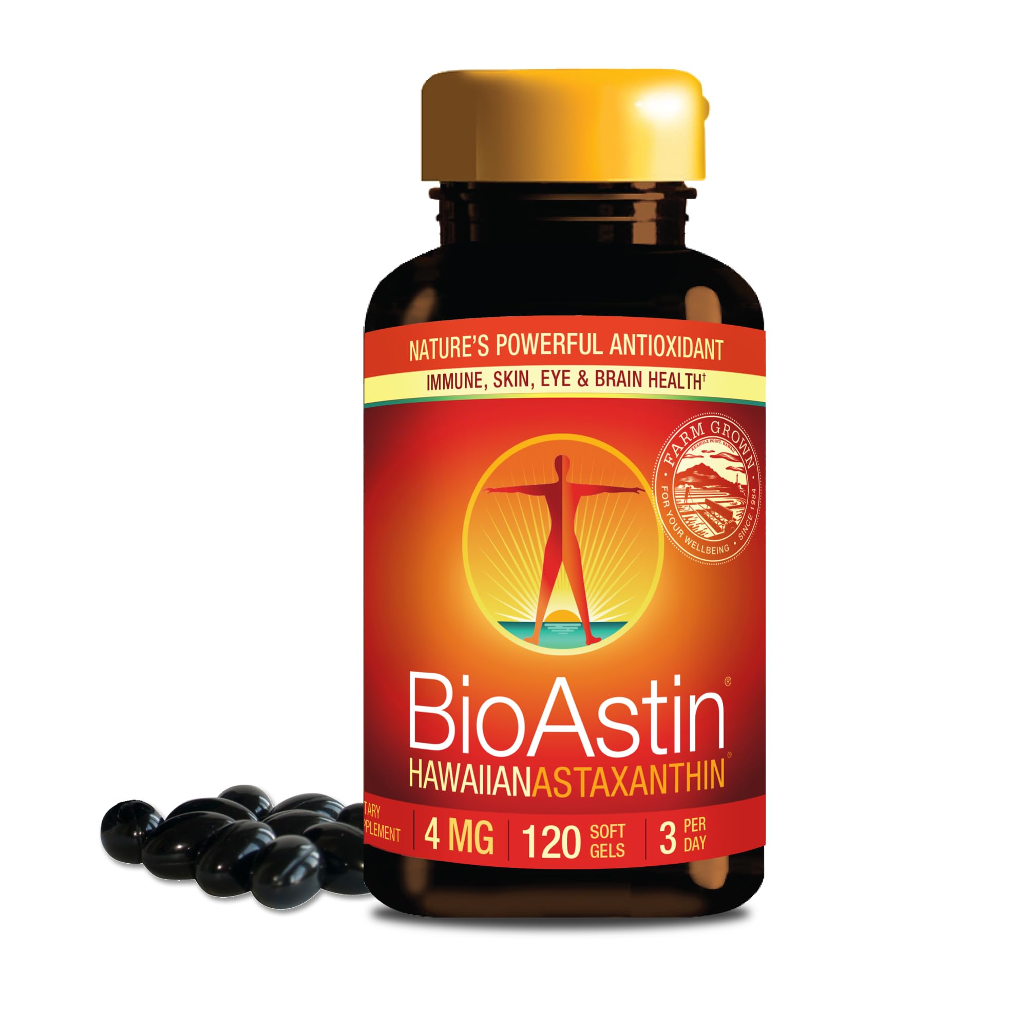 Hawaiian Astaxanthin 4 mg