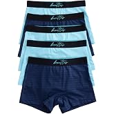 Girls Nylon Mesh Boxer Briefs Underwear 5-Pack Tagless Full Coverage | Lightweight nylon mesh girls underwear, breathable boxer briefs for everyday comfort, sports and active play