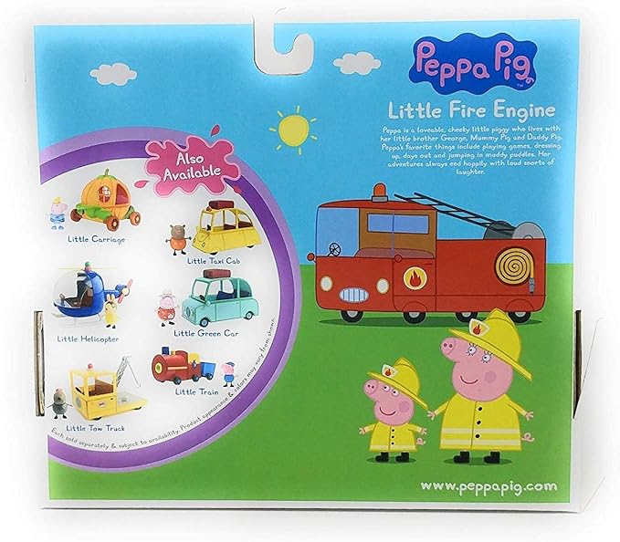 peppa pig little fire engine
