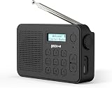 groov e Madrid Rechargeable DAB FM Radio Bluetooth Alarm Clock LCD