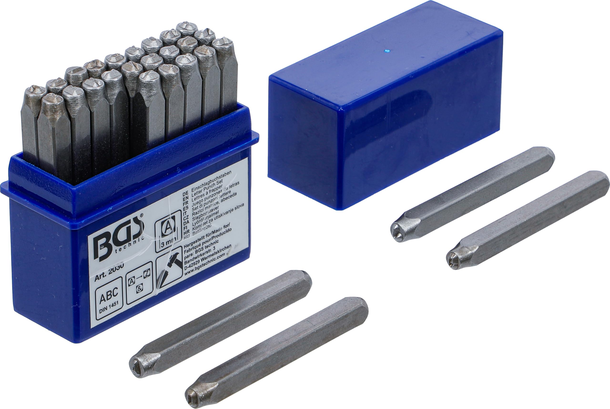 BGS 2030 | Letter Punch Set | 3 mm