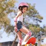 WayEee Kids Helmet & Pads Set Age 3-10 Bike Skateboard Roller Skating Pink view 7