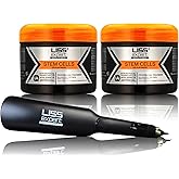 Liss Expert Professional Stem Cells Hair Smoothing Treatment Kit with Titanium Flat Iron DEAL (500 ml with Titanium)