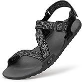 FEFELUIS Men's Wide Barefoot Sandals - Minimalist | Zero Drop | Ultralight Trail Running Hiking Sandals Adjustable