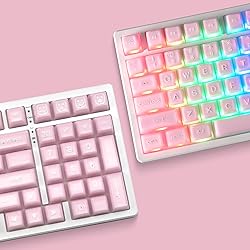 GMKWTL XVX Translucent Pink Double Shot PBT SA