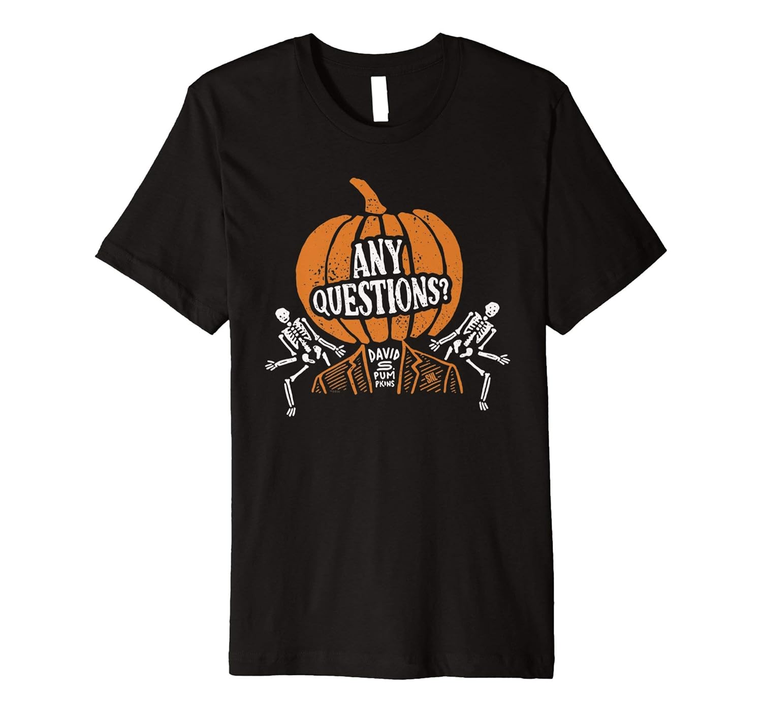 Saturday Night Live David S. Pumpkins Premium T-Shirt-ANZ