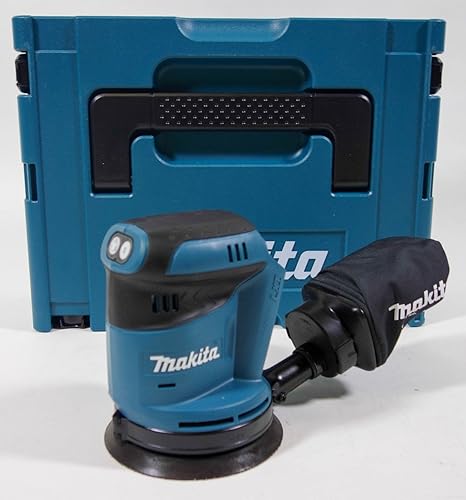 Makita Dbo180zj Ponceuse Excentrique Sans Fil En Coffret Makpac Sans Batterie Ni Chargeur 18 V 125 Mm Amazon Fr Bricolage