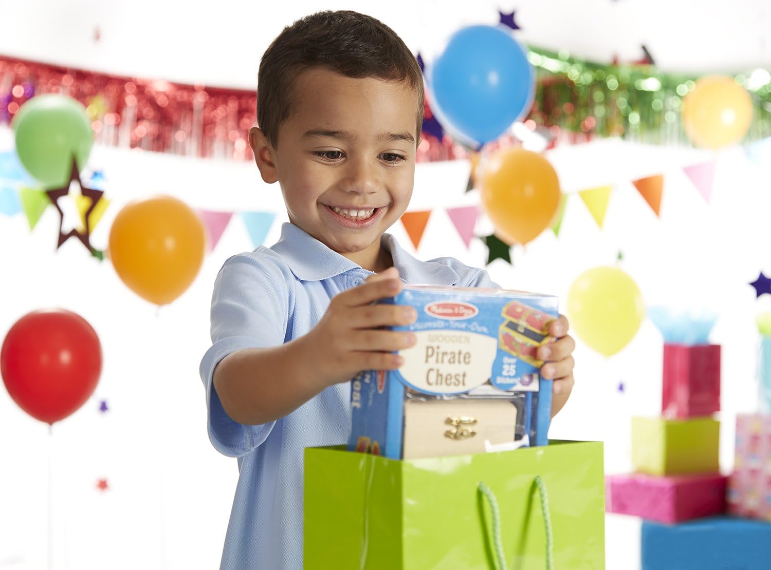 melissa and doug wooden pirate chest