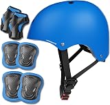 KORIMEFA Toddler KIdS Helmet 51-58cm Bike Scooter Skateboard 2-13 Years