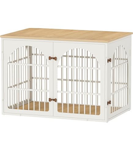 Amazon.com: rehomerance 42 Inch Heavy Duty Dog Crate Furniture for