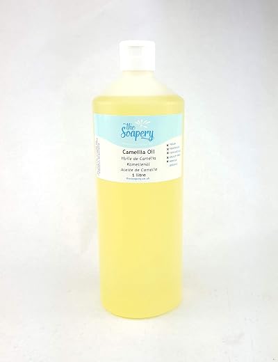 The Soapery Camellia Oil 1 Litre Cold Pressed 100% Pure
