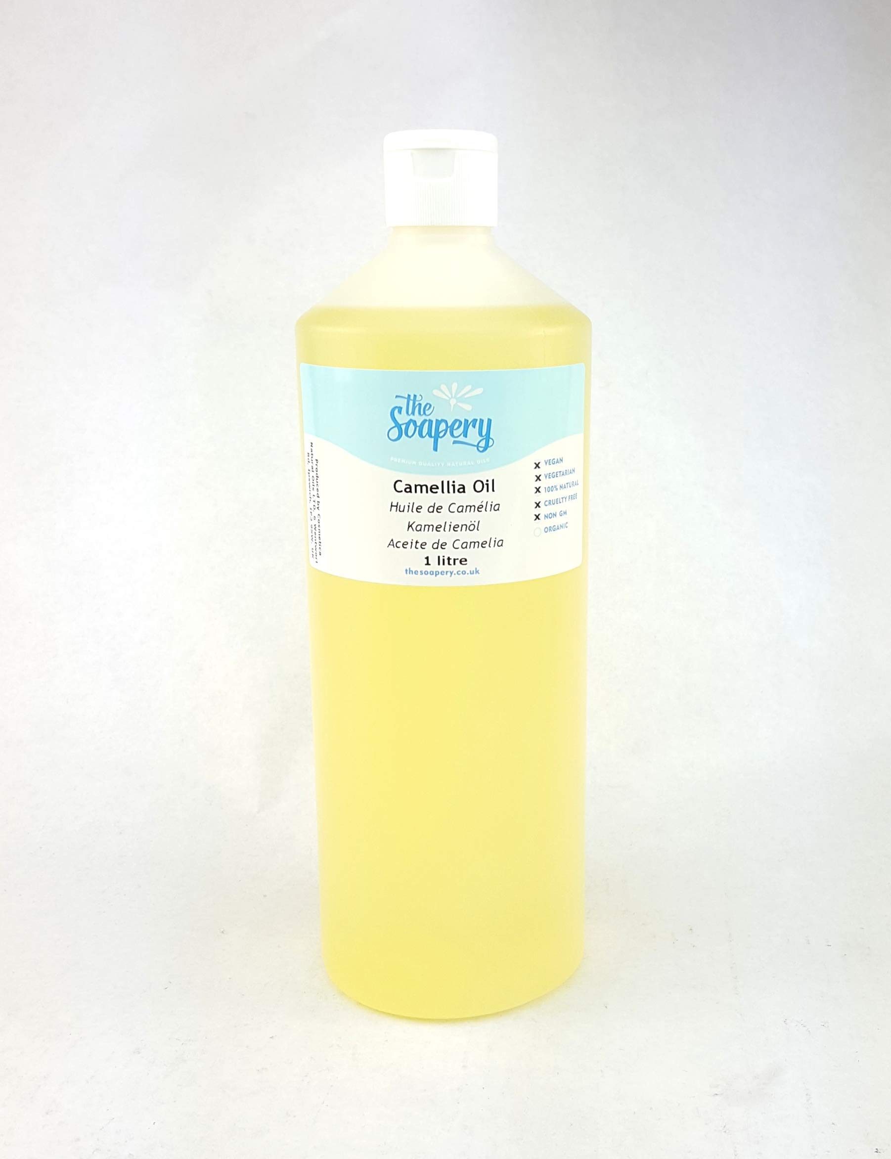 Camellia Oil 1 litre - Cold Pressed, Undiluted