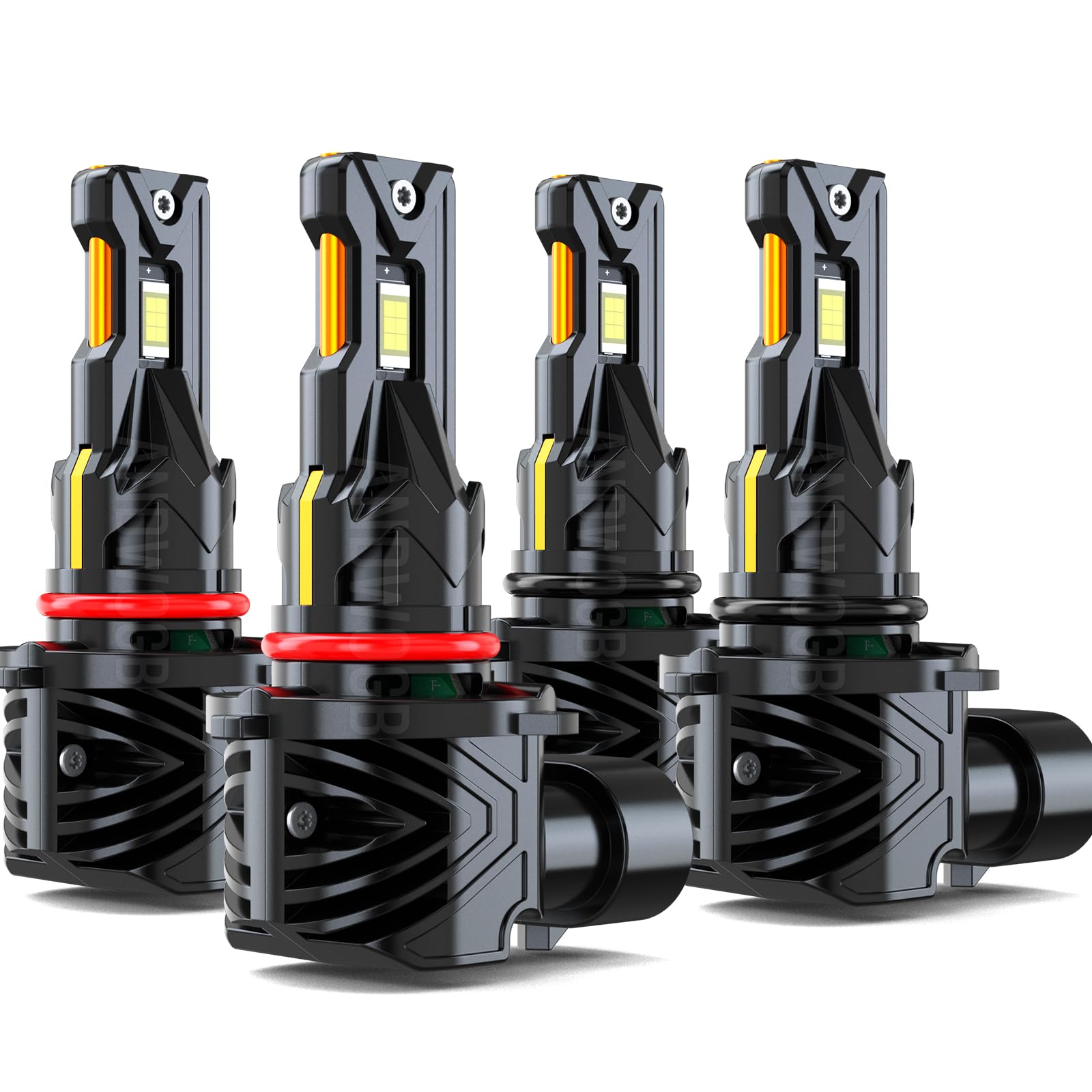 Photo 1 of ANDWOGB Lights Compatible for Cadillac Escalade Light Bulbs High Low Beam for Off Road, Years: 1999 2000 2001 2002 2003 2004, Pack of 4