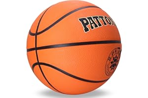 PATTONLEX Outdoor Basketball for Kids/Women/Men-Size 27.5", 28.5",29.5"