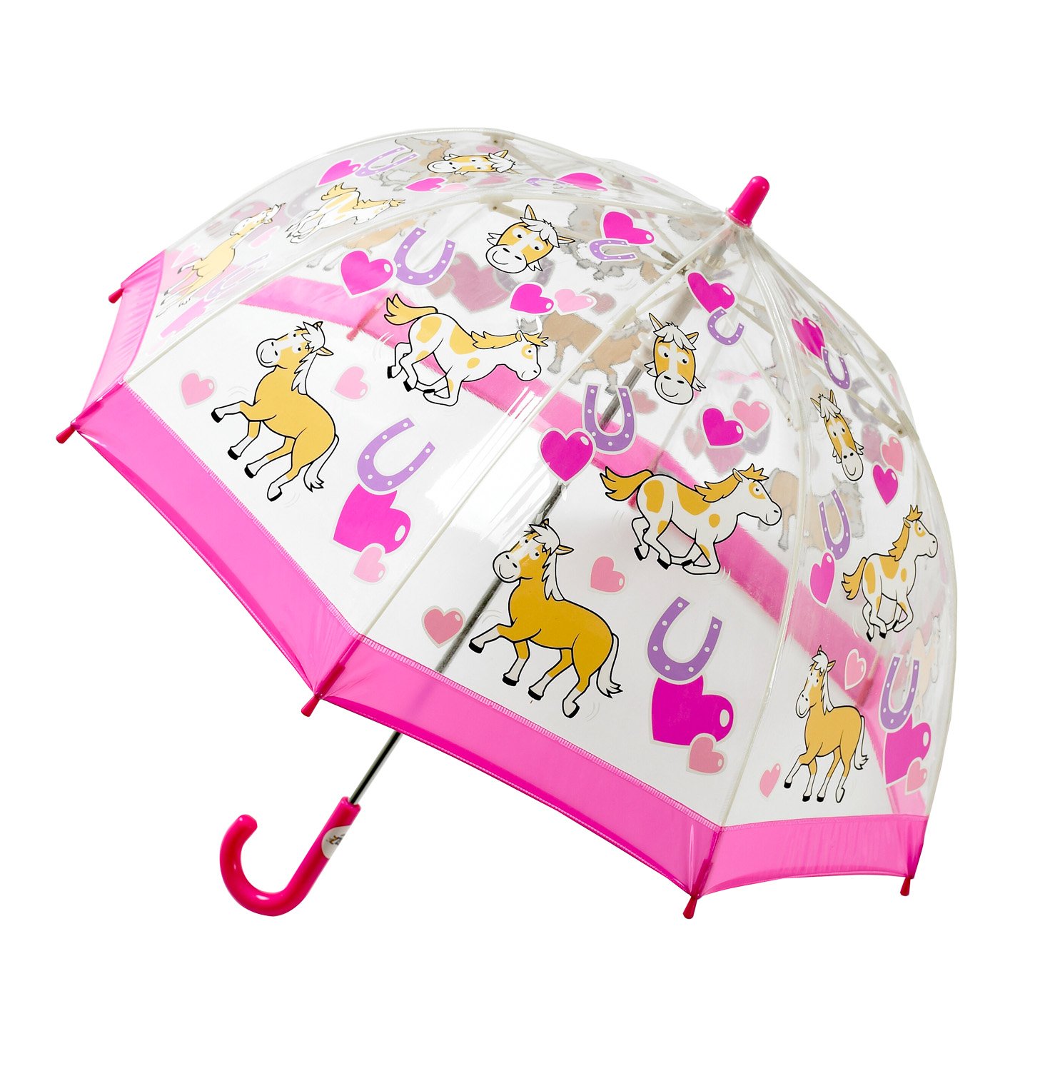 Le Monde du ParapluieBugzz Umbrella PVC Clear - Pony