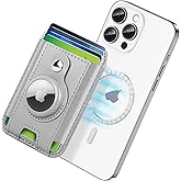 ExtreLife For Magsafe Wallet with Airtag Holder, 6-Card Holder, Stronger Magnetic Card Holder for iPhone 17/16/15, iPhone 14/13/12 Series, Mag Safe Wallet, RFID Blocking, Not included Airtag