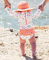 RuffleButts Baby Girls UPF 50+ Sun Protection