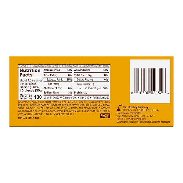 MILK DUDS CHOCOLATE AND CARAMEL CANDY BOX, 5 OZ
