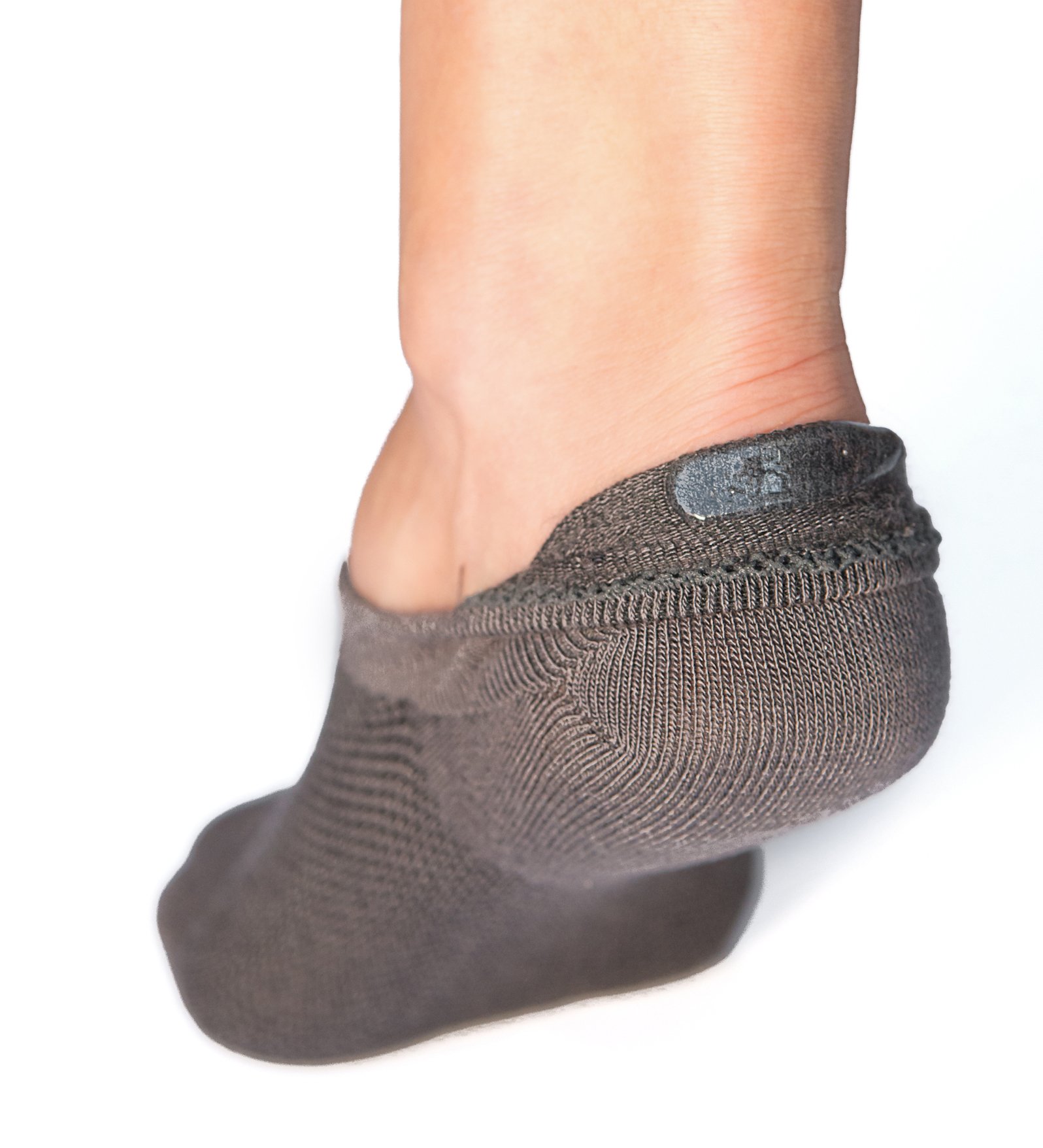 Bam&bü Women's Premium Bamboo No Show Casual Socks 3 Pairs Black