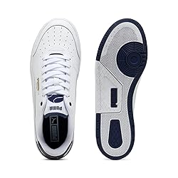 PUMA Men's Ca Match Shoes Sneaker, White Navy, 12