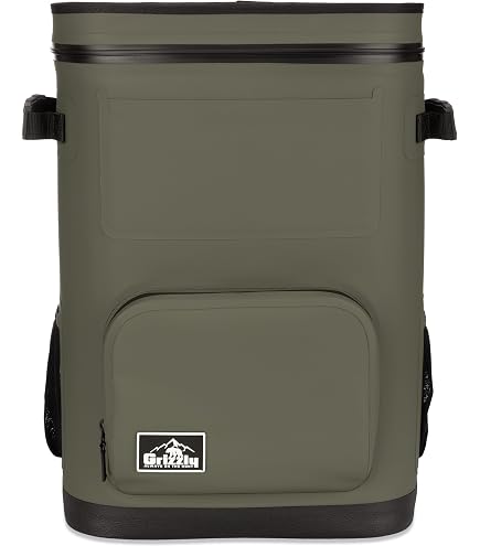 Amazon.com : Grizzly Drifter 32 | Wheeled Soft Sided Cooler Bag