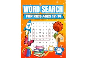 Word Search for Kids Ages 12-14: 101 Word Find Puzzles for Kids: Challenging Search and Find Puzzle Games for Boys and Girls