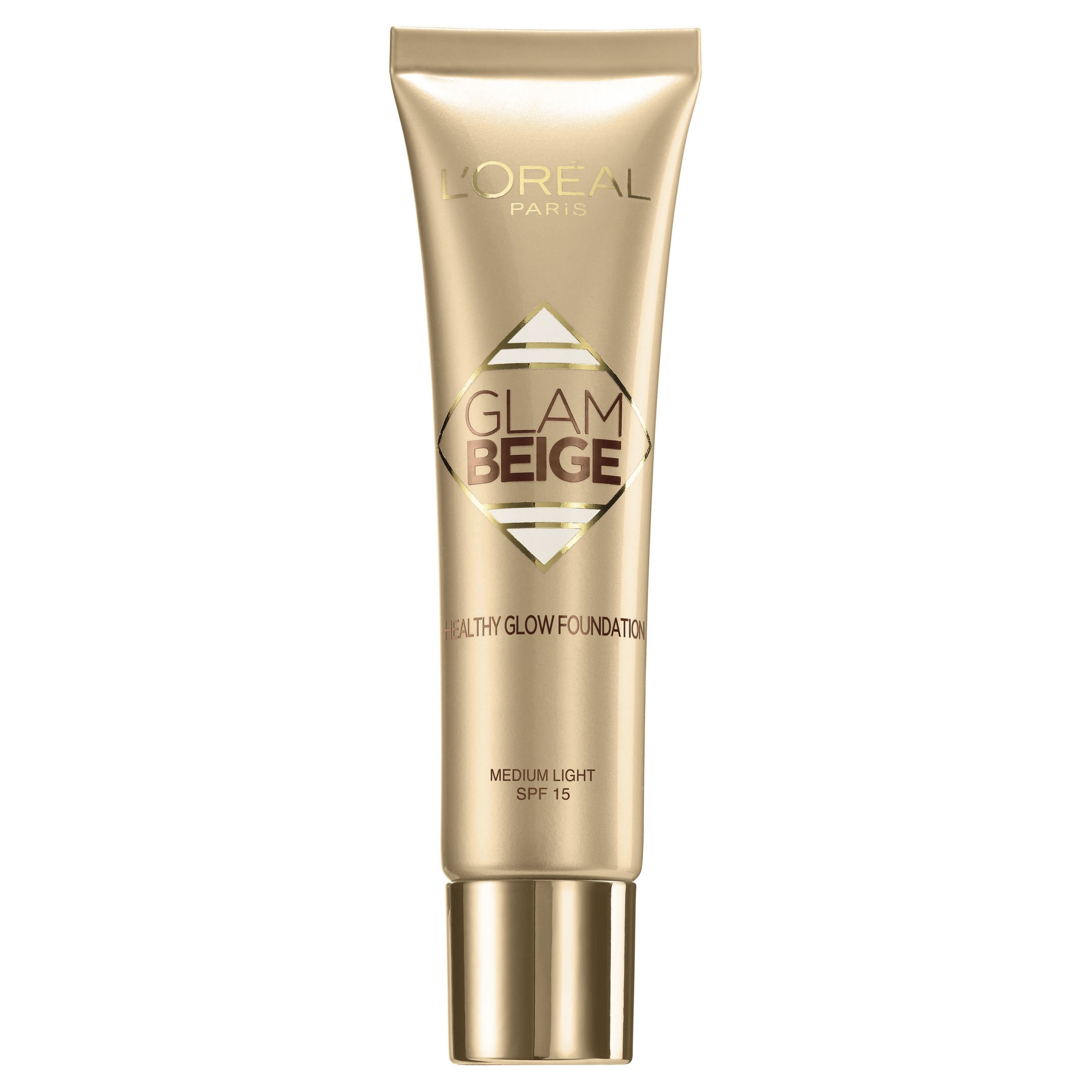 L'OREAL - Fond de teint - GLAM BEIGE Bonne Mine Naturelle SPF20-30ml - MEDIUM CLAIR