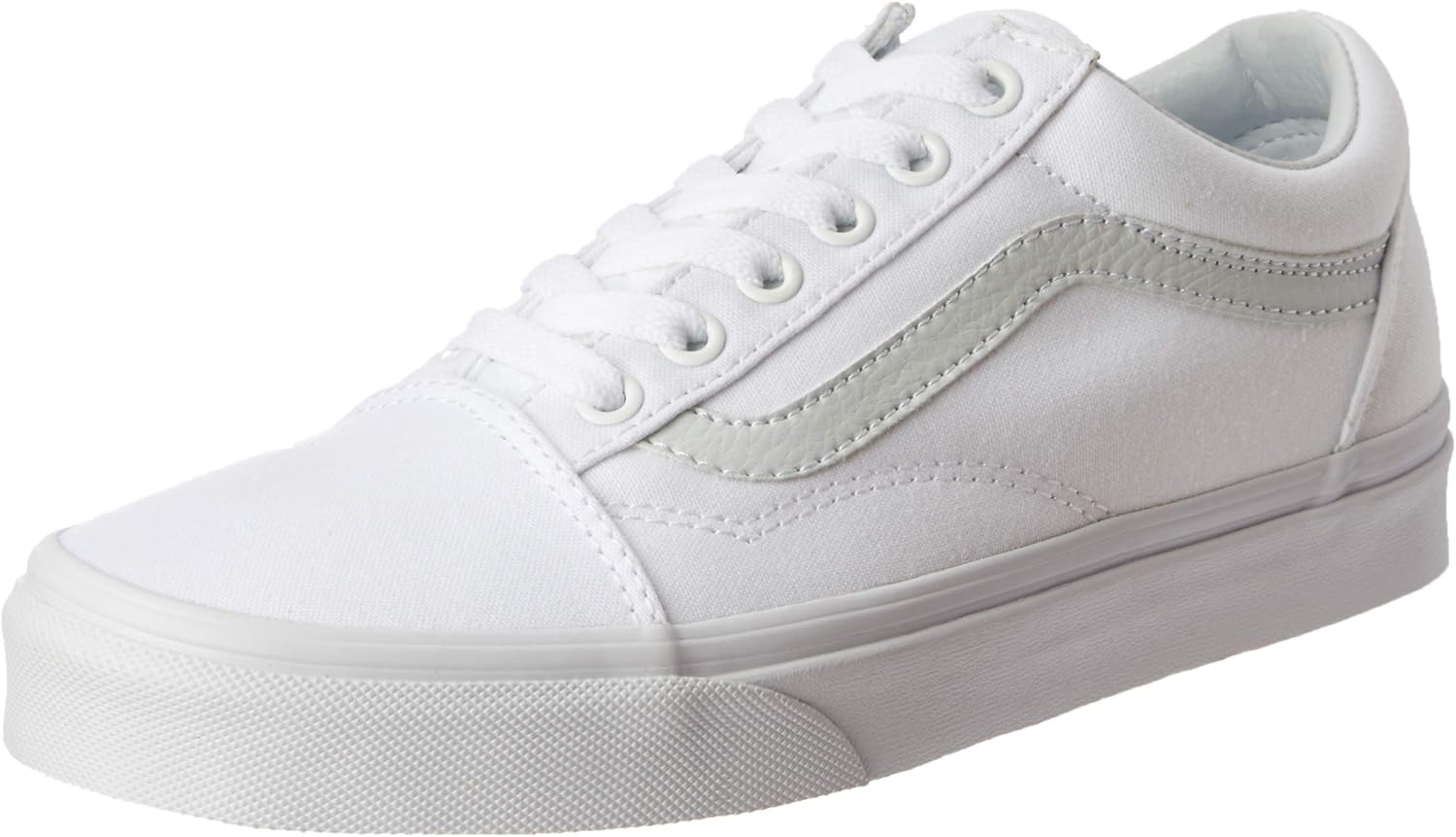 all white vans womens