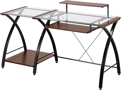 Z-Line Escritorio para Ordenador Brisa Fabricado con Marco Duradero con