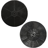 Zreneyfex CFK4 2 Pack Range Hood Filter, Replacement for Hauslane Model IS-200SS-3 Replacement for Cosmo COS-5MU30, Replaces CFI006 CFI003