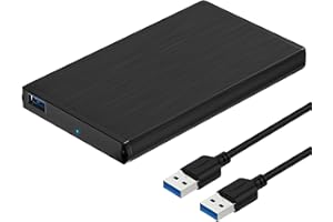 SABRENT 2.5 SSD Enclosure, HDD Docking Station, Super Fast Data Transfer, Support UASP, LED Indicator, Tool-Free, USB Cable I