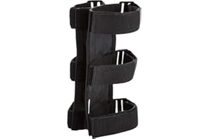 REALTRUCK Rugged Ridge | Fire Extinguisher Holder, Black, 1 Inch-3 Inch Tube/Roll Cage | 63305.21