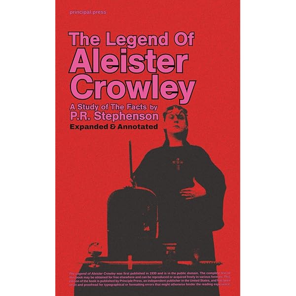 THE LEGEND of ALEISTER CROWLEY 貴重本 Amazon.com: The Legend of Aleister Crowley: 9781561845507