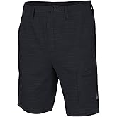 HUK Mens Next Level Pattern 10.5" Short, Quick-Drying Fishing Shorts for Men