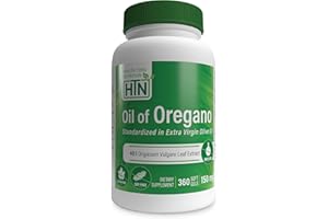 Health Thru Nutrition Oil of Oregano 360 Mini-Softgels | Wild Harvested | European 40:1 Origanum Vulgare Equivalent to 600mg Oregano in Extra Virgin Olive Oil | Non-GMO Gluten Free (Pack of 360)