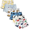 Evelin LEE 6-Pack Baby Boys Underwear Cotton Boyshort Panties Cartoon Soft Boxer Briefs