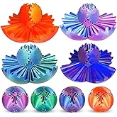 Easter Toys Basket Stuffers 4 Pcs 3D Printed Gear Ball Gear Sphere Fidget Toy, Steampunk Whirling Wonder Fidget Gear Ball Str