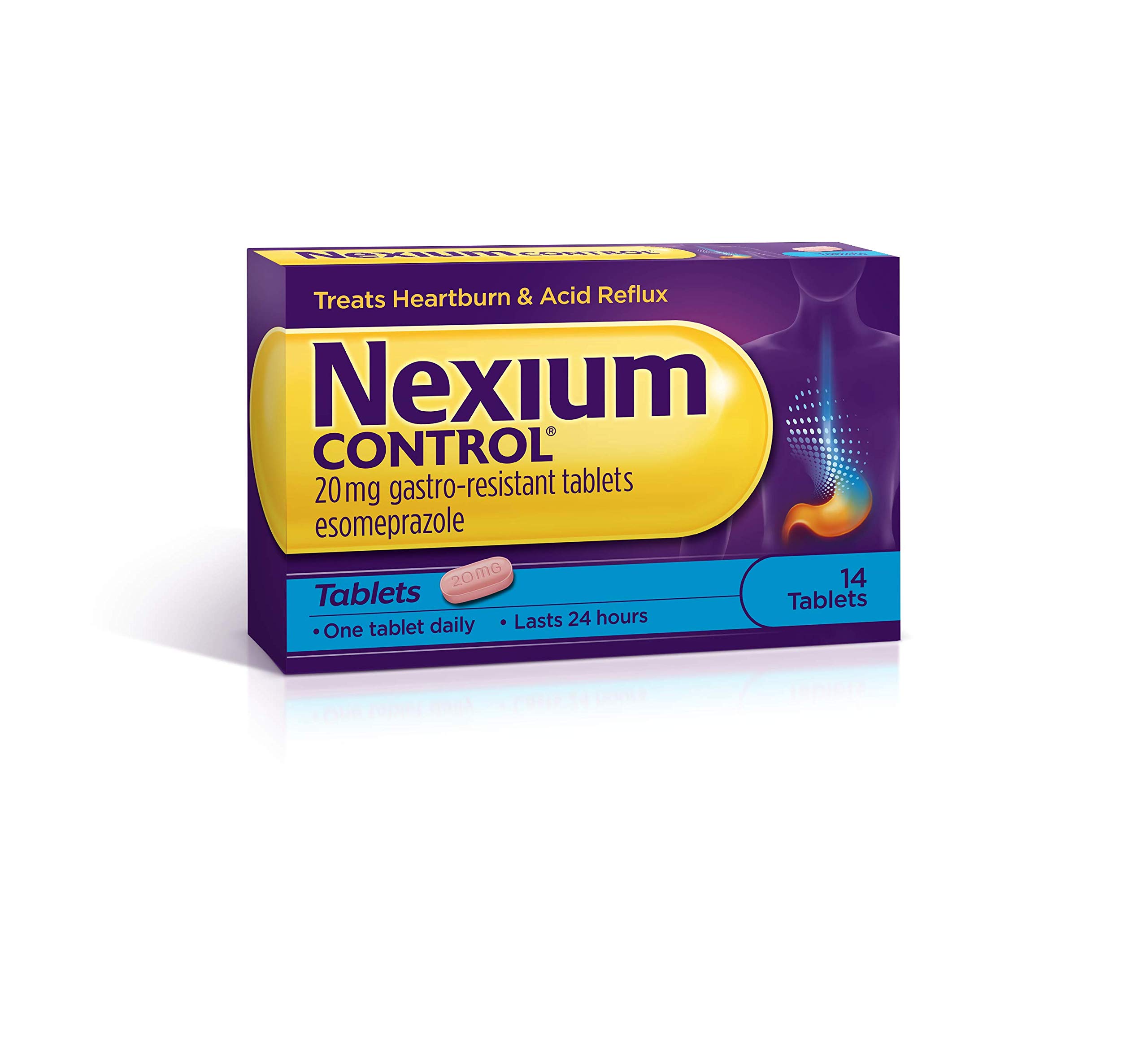 Nexium Control (14 Count) Heartburn and Acid Reflux Relief Tablets