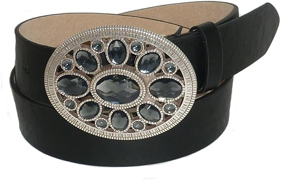 crystal designer belt